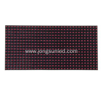 P10 Outdoor Single Red Color LED Module